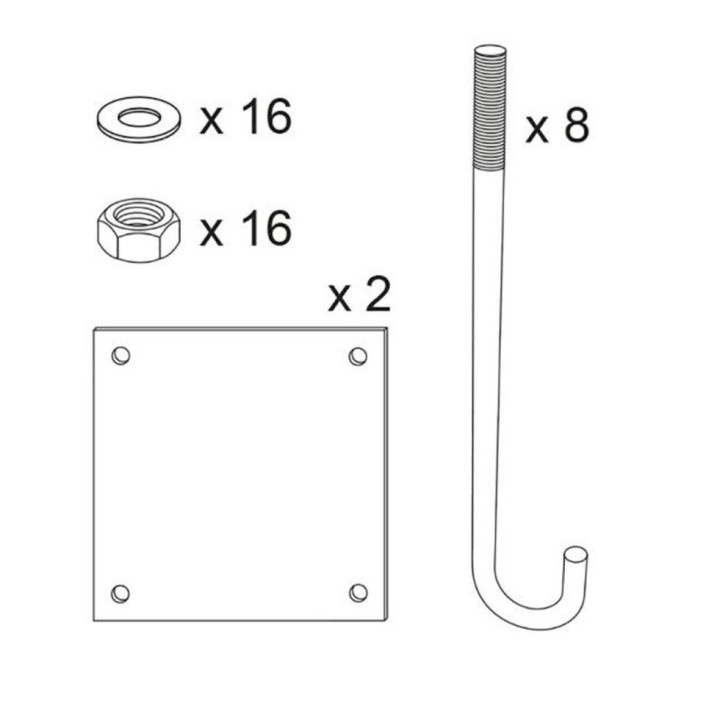 Kit de pose Procity (réf PROC202615)
