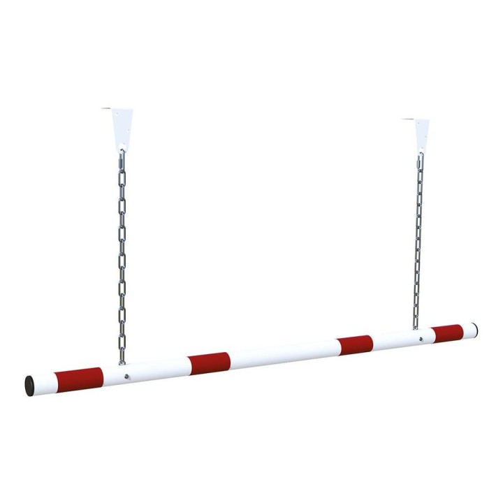 Bavette limiteur de hauteur Procity, longueur 1500 mm, tube acier Ø 50 mm