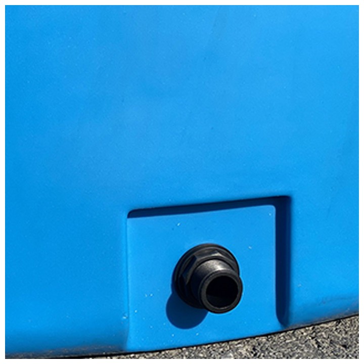 Cuve de stockage eau en PEHD 5000 L Plast'Up
