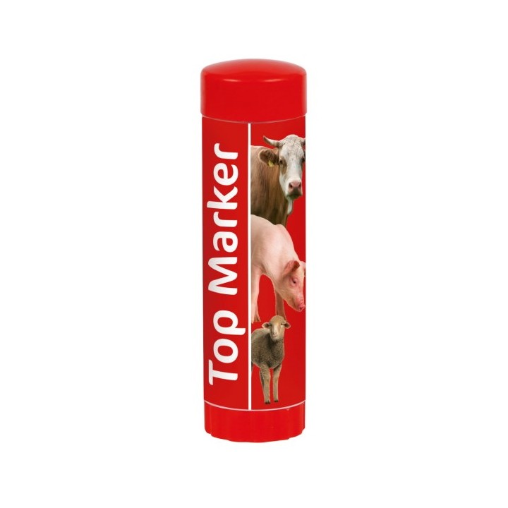 Crayon marqueur rouge 60 ml TopMarker