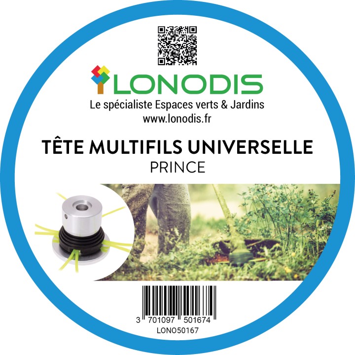 Tête de débroussailleuse Multifils toutalu PRINCE