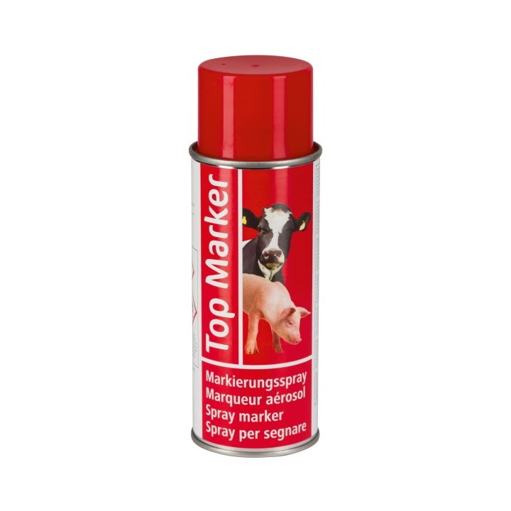 Spray de marquage TopMarker rouge 400 ml Kerbl