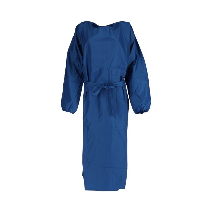 Tablier de traite et de lavage bleu avec manches Kerbl