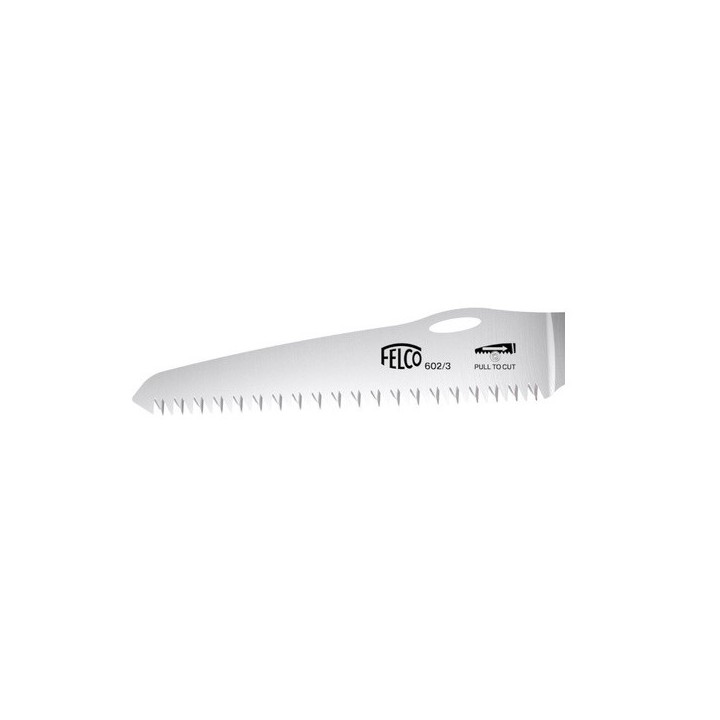 Lame FELCO 602-3 pour scie repliable 602 - Long. 16 cm (Dispo à partir de Juillet 2023)