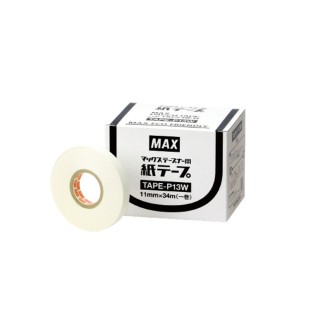 Boîte de 10 rubans blanc TAPE-P13W pour pinces HT Max, épais. 0,13 mm, long. 34 m