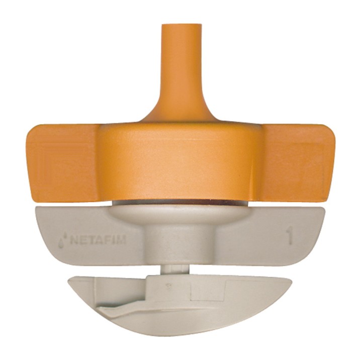 Micro-arroseur Spinnet 90 l/h gris et orange NETAFIM, 100 unités