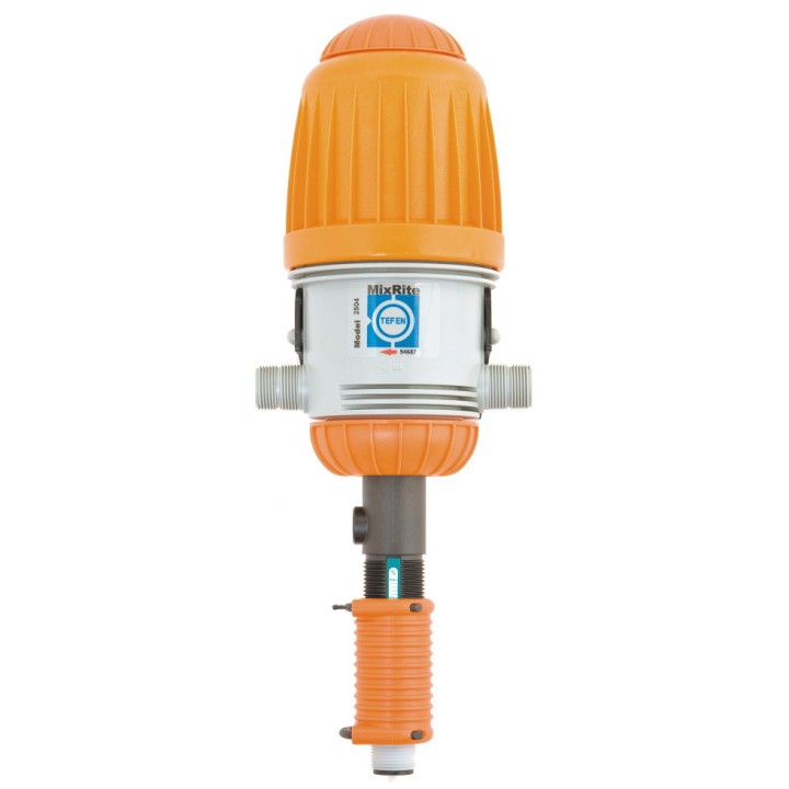 Pompe doseuse NETAFIM TEFEN 2502 vanne à air, débit maxi 2,5 m³/h, ratio réglable 0,2 à 2%