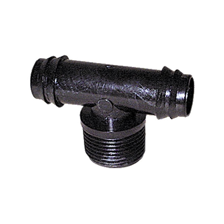 Té cannelé Ø 16 mm x 1/2" x 16 mm NETAFIM, 100 unités
