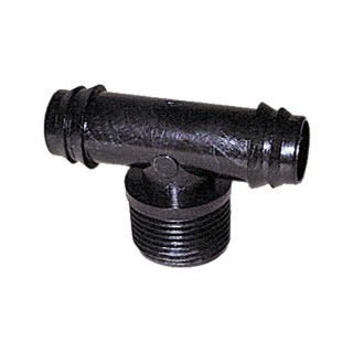 Té cannelé Ø 25 mm x 3/4" x 25 mm NETAFIM, 100 unités