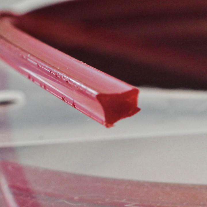 Fil de débroussaillage PRO Carré 3,3mm Rouge, bobine de 145m