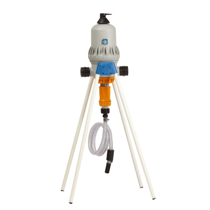 Pompe doseuse NETAFIM TEFEN TF10, débit maxi 10 m³/h, ratio réglable 0,2 à 2%
