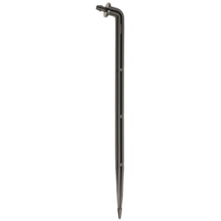 Pique plastique coudée noir long. 15 cm NETAFIM, 500 unités