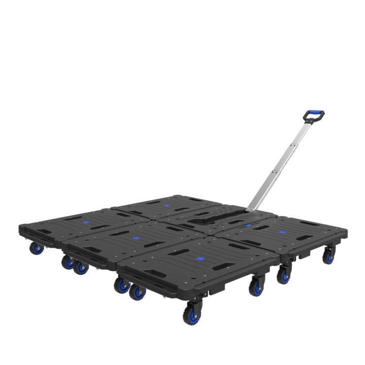 Plateau roulant RP602HANDLE Viso, poignée télescopique