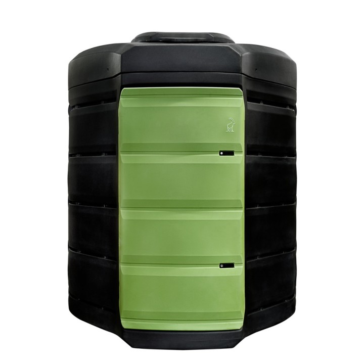 Cuve de stockage fioul Fuelstation - 5000 L, 230 V - 100 L/min, compteur mécanique