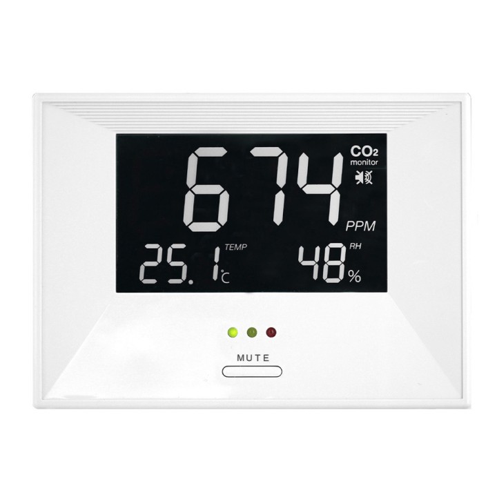 Moniteur de CO2 AIRCO2NTROL LIFE avec système d'alarme TFA
