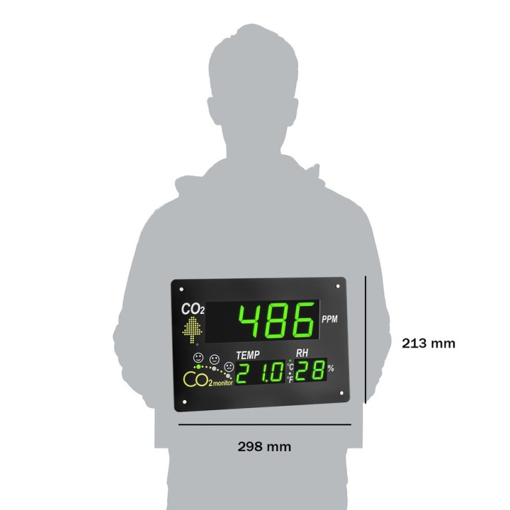 Moniteur de CO2 AIRCO2NTROL OBSERVER format XL TFA