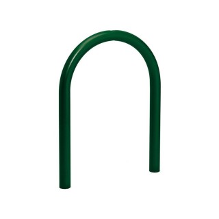 Appui vélos trombone Procity - Ø 60 mm - Sans signalétique Peint/galva - Scellement direct - Vert mousse