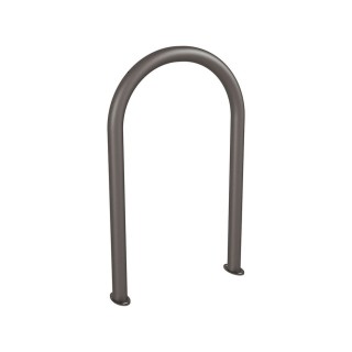 Appui vélos trombone Procity - Ø 60 mm - Sans signalétique - Peint/galva - Sur platines - Gris Procity