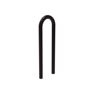 Appui vélos trombone Procity - Ø 50 mm - Peint/galva - Scellement direct - Noir foncé