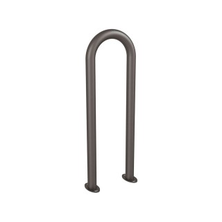 Appui vélos trombone Procity - Ø 50 mm - Peint/galva - Sur platines - Gris Procity