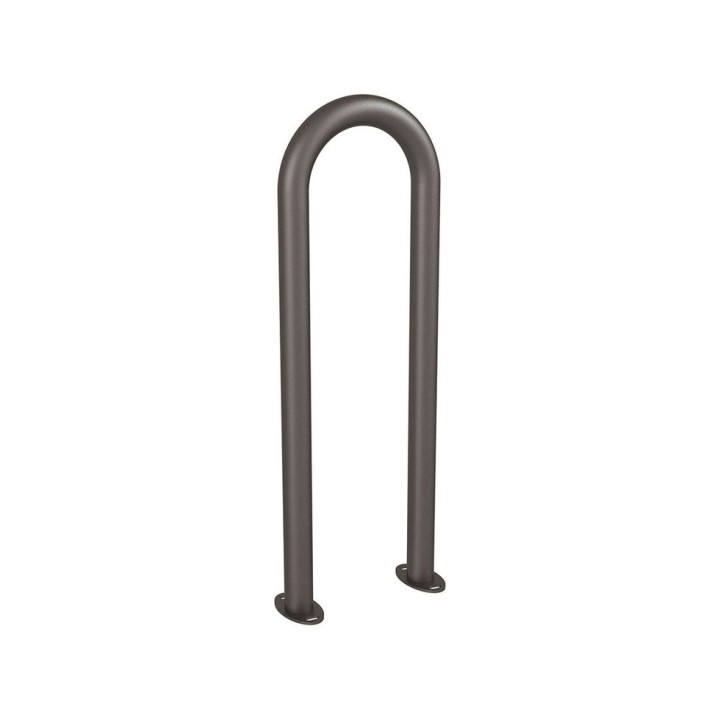 Appui vélos trombone Procity - Ø 50 mm - Peint/galva - Sur platines - Gris Procity