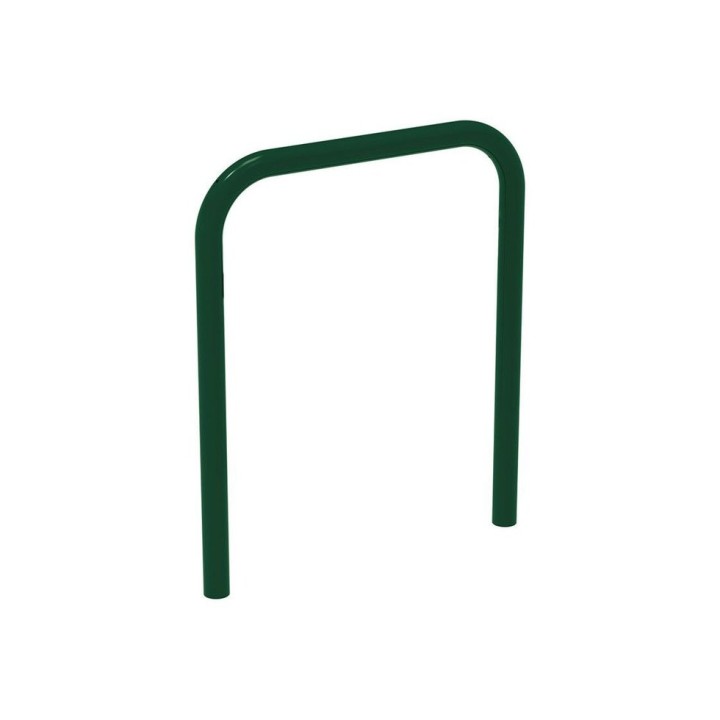 Arceau vélos simple Procity - Ø 50 mm - Peint/galva - Scellement direct - Vert mousse