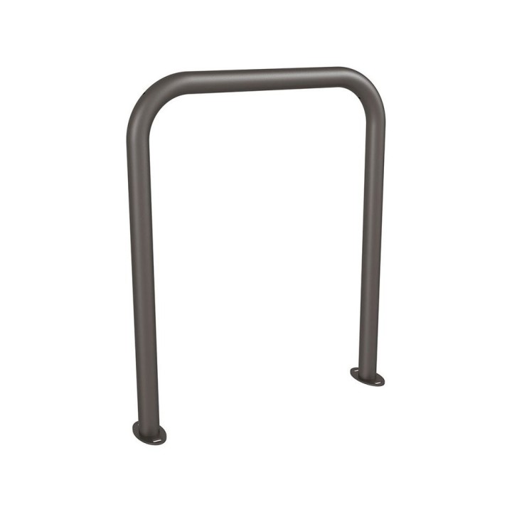 Arceau vélos simple Procity - Ø 50 mm - Peint/galva - Sur platines - Gris Procity