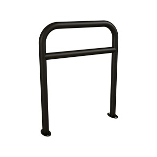 Arceau vélos renforcé Procity - Ø 50 mm - Peint/galva - Sur platines - Noir foncé