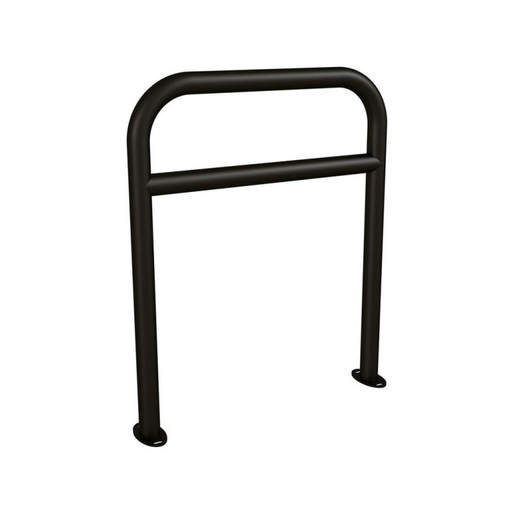 Arceau vélos renforcé Procity - Ø 50 mm - Peint/galva - Sur platines - Noir foncé