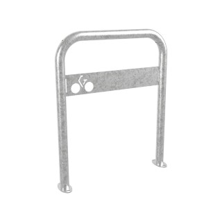 Arceau vélos avec signalétique Procity - Ø 50 mm - Galva - Sur platines
