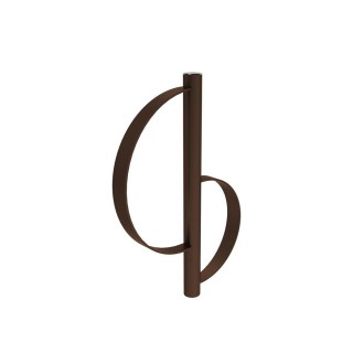 Appui vélos Province Classique Inox brossé Procity - Peint/galva - Scellement direct - Brun chocolat