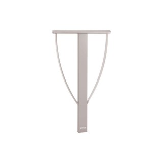 Appui vélos Lisbonne Procity - 80 x 40 mm - Peint/galva - Scellement direct - Gris soie
