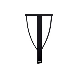 Appui vélos Lisbonne Procity - 80 x 40 mm - Peint/galva - Scellement direct - Noir foncé
