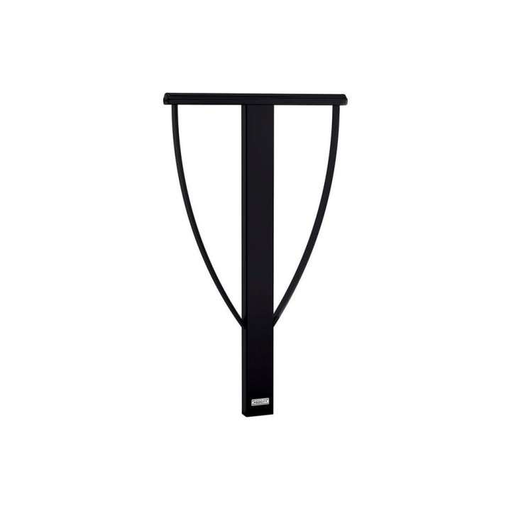 Appui vélos Lisbonne Procity - 80 x 40 mm - Peint/galva - Scellement direct - Noir foncé