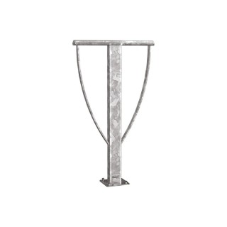Appui vélos Lisbonne Procity - 80 x 40 mm - Galva - Sur platines