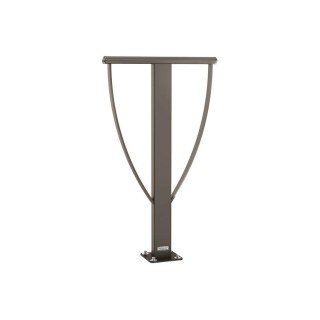 Appui vélos Lisbonne Procity - 80 x 40 mm - Peint/galva - Scellement direct - Gris Procity