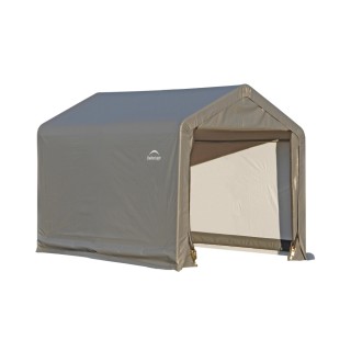 Abri de jardin souple gris en toile imperméable 5,4m² ShelterLogic