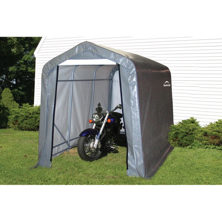 Abri de jardin souple gris en toile imperméable 5,4m² ShelterLogic