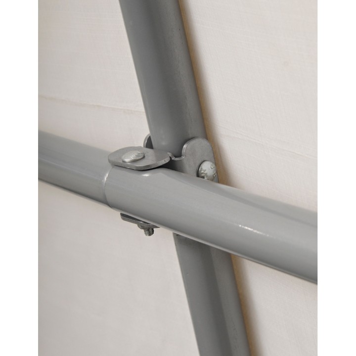 Abri de jardin souple gris en toile imperméable 5,4m² ShelterLogic