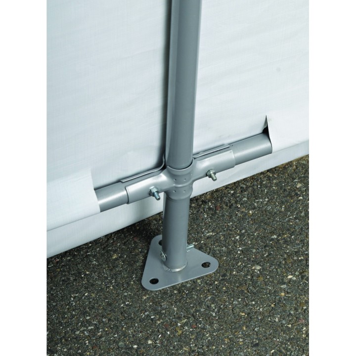 Abri de jardin souple gris en toile imperméable 5,76m² ShelterLogic