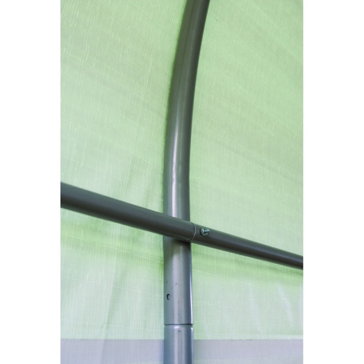 Abri de jardin souple gris en toile imperméable 5,76m² ShelterLogic