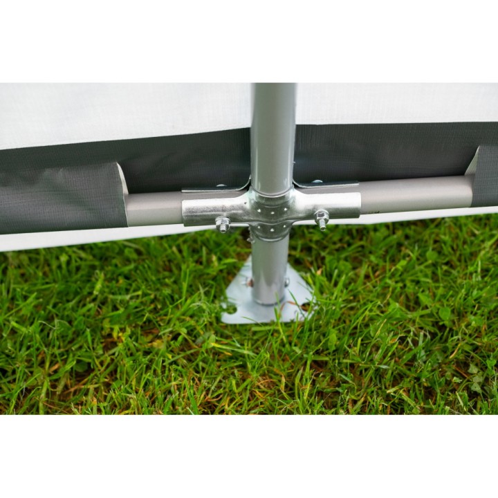 Garage souple gris en toile imperméable 18,13m² ShelterLogic