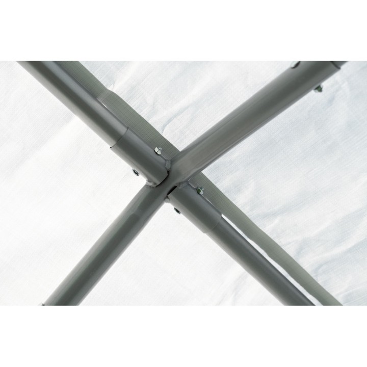 Garage souple gris en toile imperméable 18,13m² ShelterLogic