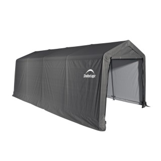 Garage souple gris en toile imperméable 18,3m² ShelterLogic