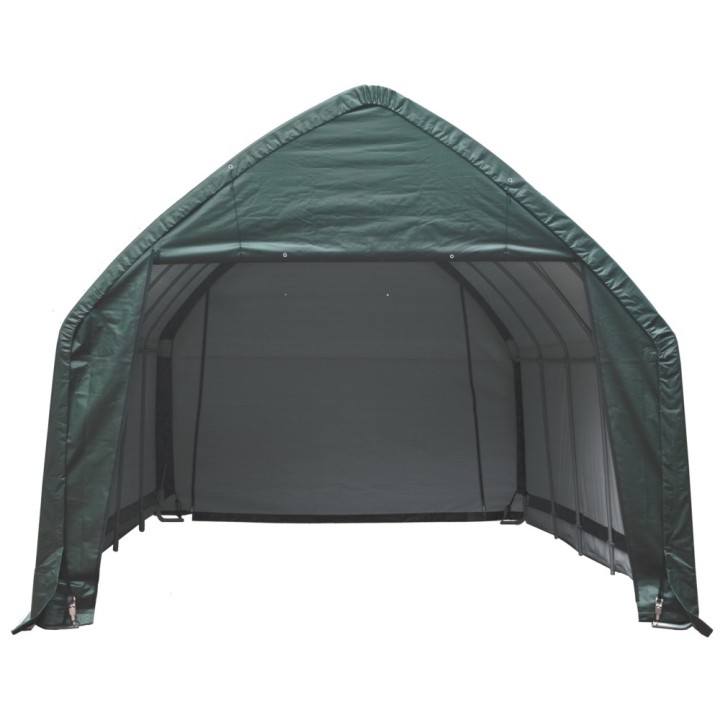 Garage souple vert en toile imperméable 23,8m² ShelterLogic