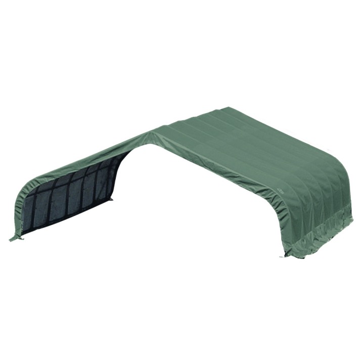 Tente de pâturage verte en toile imperméable 40,9m² Run-In-Shed ShelterLogic