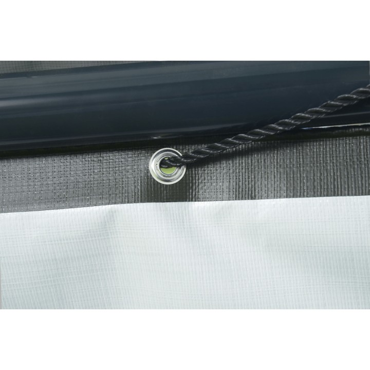 Habillage vert en toile imperméable pour enclos pour chevaux ShelterLogic
