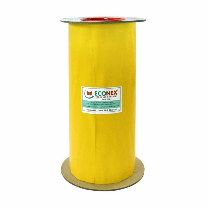 Piège chromatique ECONEX ROULEAU JAUNE 50 M X 30 CM