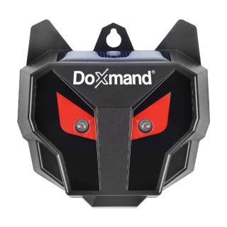 Répulsif solaire pour animaux avec lumières clignotantes LED rouges Doxmand – 2 pièces