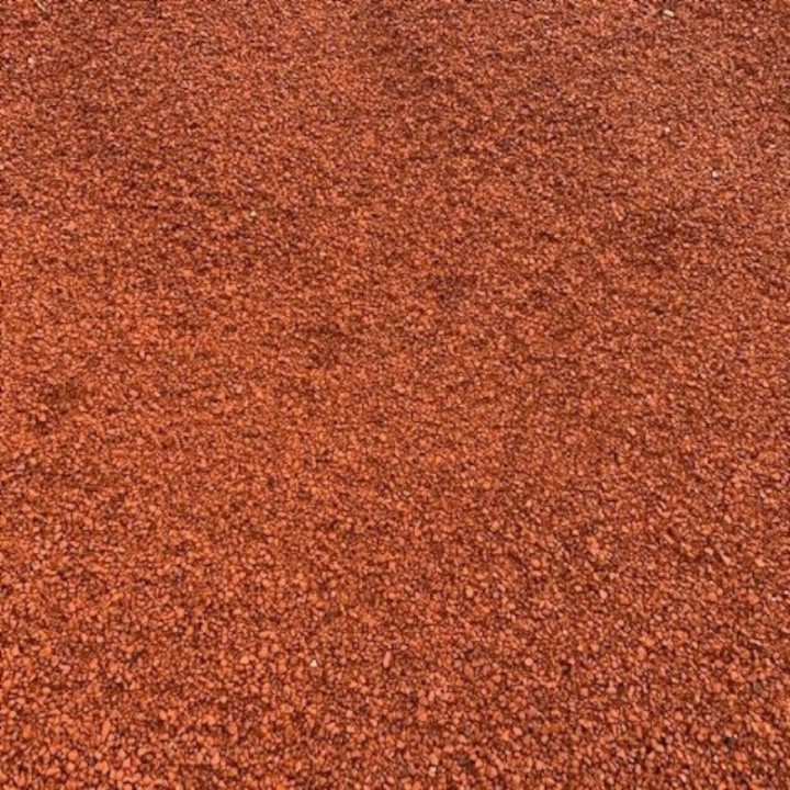 Brique pilée 5/10 mm Lonodis pour paillage et décoration - big bag 1 tonne